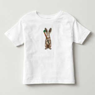 Camiseta Infantil Coelhinho no Hockey com Hockey