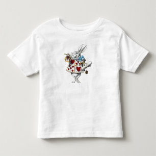 Camiseta Infantil Coelho Branco Alice no País das Maravilhas Coelho 