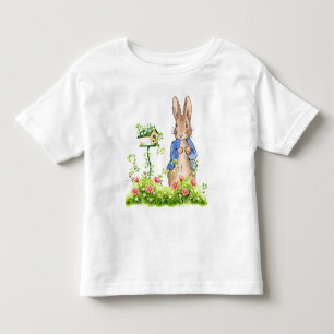Camiseta Infantil Coelho clássico de jaqueta azul