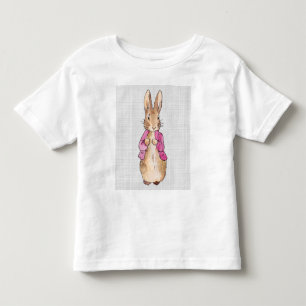 Camiseta Infantil Coelho clássico de jaqueta rosa