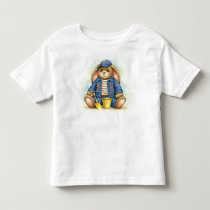 Camiseta Infantil Coelho com Balde Amarelo e Espada, por Natasha