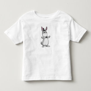 Camiseta Infantil Coelho com chapéu Superior e Arco