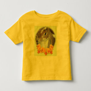Camiseta Infantil Coelho da cara do bebê