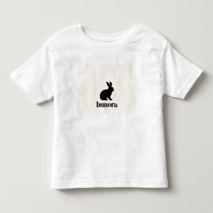Camiseta Infantil coelho de estimação fofo