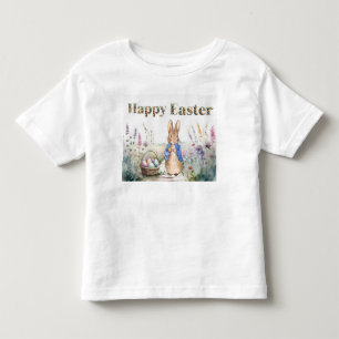 Camiseta Infantil coelho de Páscoa