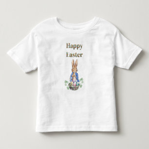 Camiseta Infantil coelho de Páscoa