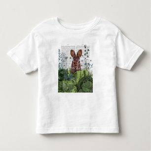 Camiseta Infantil Coelho em um remendo