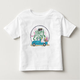 Camiseta Infantil coelho felz pascoa