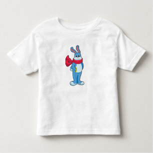 Camiseta Infantil Coelho no inverno com Scarf