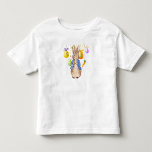 Camiseta Infantil Coelhos de Páscoa Ovos de Páscoa