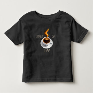 Camiseta Infantil Coffee is Start of Life