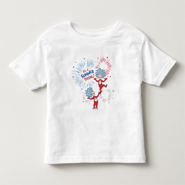 Camiseta Infantil Coisa Dois É Uma Coisa De Verão (Frente)