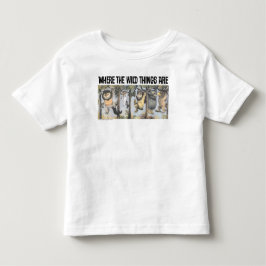 Camiseta Infantil Coisas Selvagens e Max Balançando nas Árvores