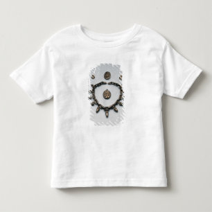 Camiseta Infantil Colar, brincos, broche e pendente, c.1870