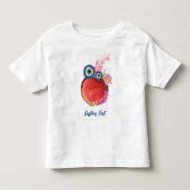 Camiseta Infantil Coleção Pequenos Caras Vermelhos com Texto Persona