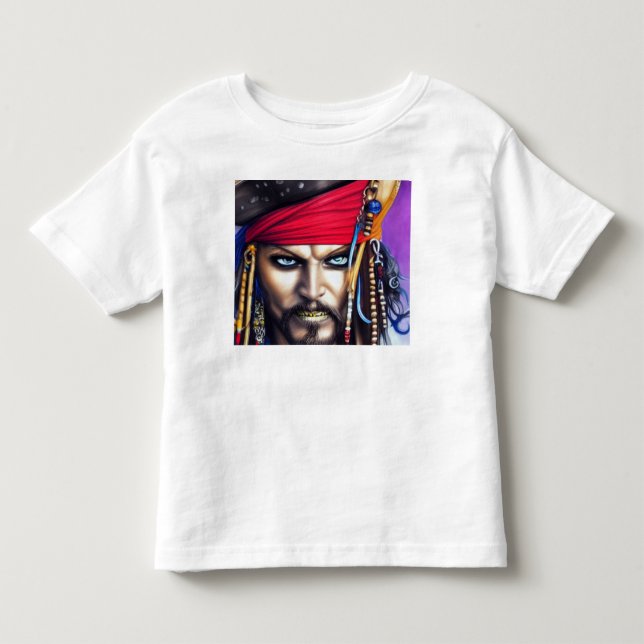 Camiseta Infantil Coleção Pirata (Frente)