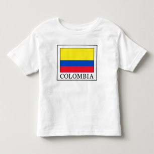 Camiseta Infantil Colômbia