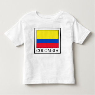 Camiseta Infantil Colômbia