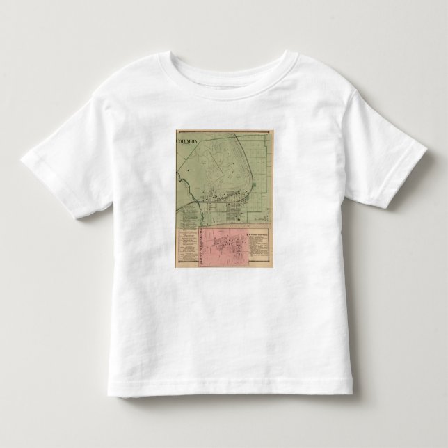 Camiseta Infantil Colômbia, Ohio 2 (Frente)