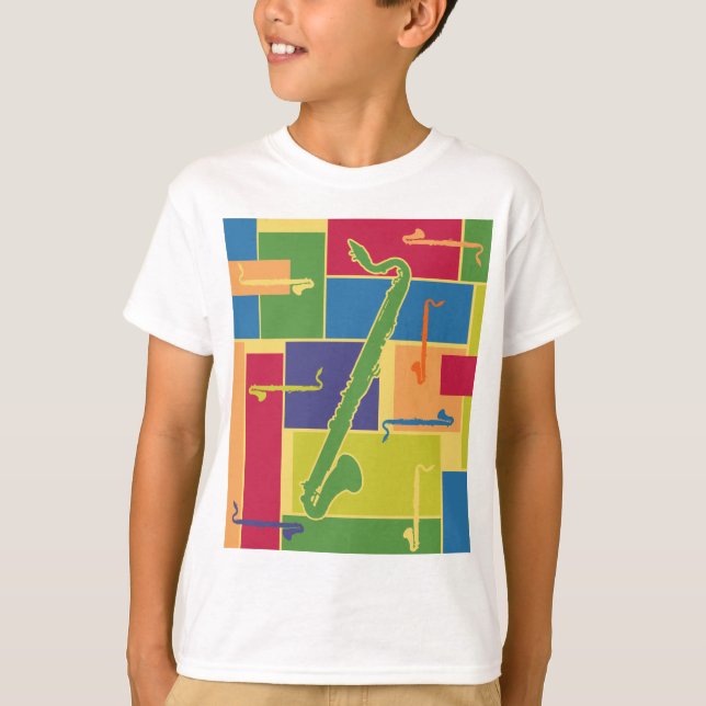 Camiseta infantil Colorblocks (Frente)