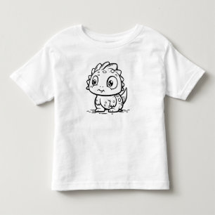 Camiseta Infantil Colore você mesmo!