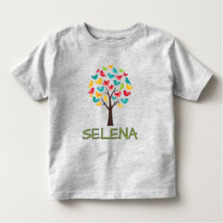 Camiseta Infantil Colorful Tree with Birds