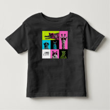 Camiseta Infantil Colorida da Pop Crew para Crianç