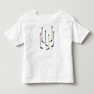 Camiseta Infantil Coloridos de Hóquei Toddler