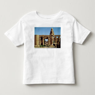 Camiseta Infantil Colosso de Ramesses II: estátua ereta de