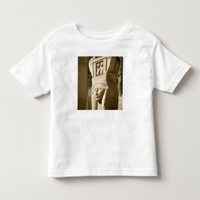 Camiseta Infantil coluna Hathor-dirigida, da capela de (Frente)