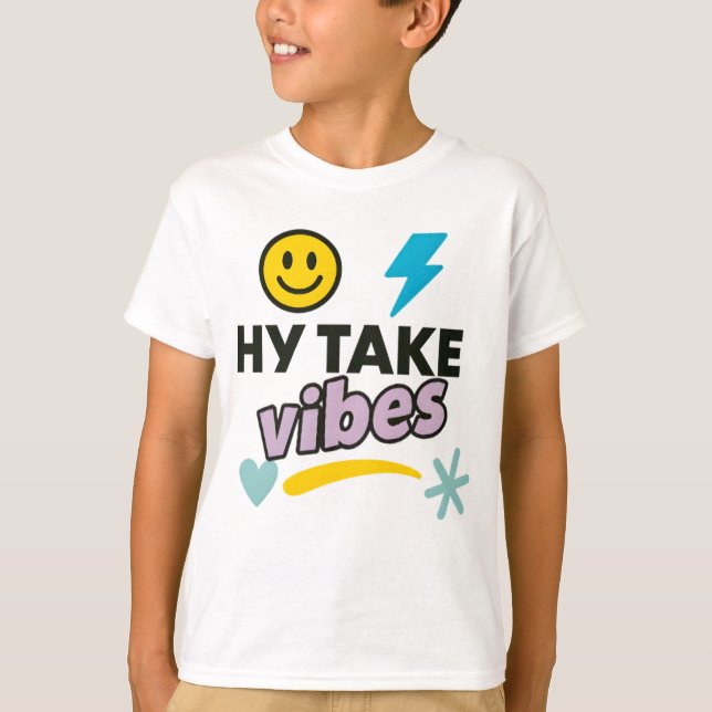 Camiseta infantil com inscrição ucraniana (Frente)