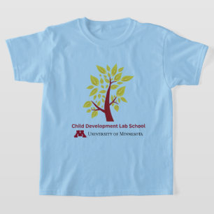 Camiseta infantil com logotipo da CDLS