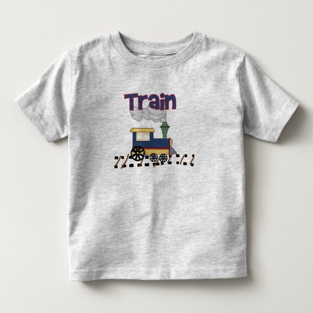 Camiseta Infantil Comboio na via (Frente)