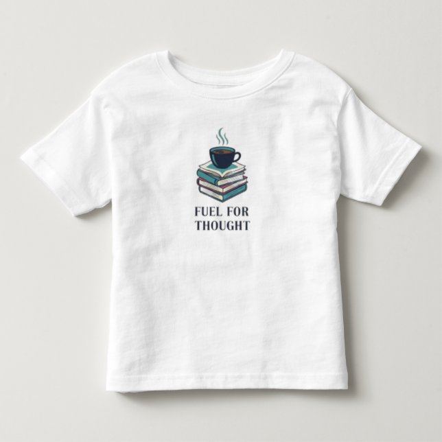 Camiseta Infantil Combustível para o Pensamento (Frente)