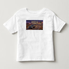 Camiseta Infantil Comemorando 100 Anos: Rota 66