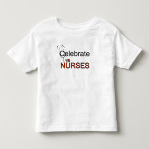Camiseta Infantil Comemore t-shirt e presentes das enfermeiras