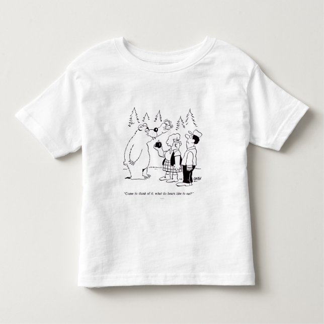 Camiseta Infantil Comensal dos ursos (Frente)