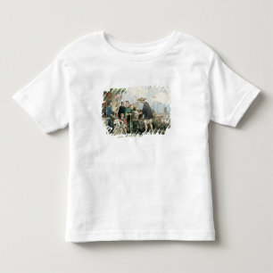 Camiseta Infantil Comerciantes chineses do gato, 'de China em uma