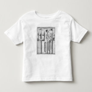 Camiseta Infantil Como ajustar fogos-de-artifício