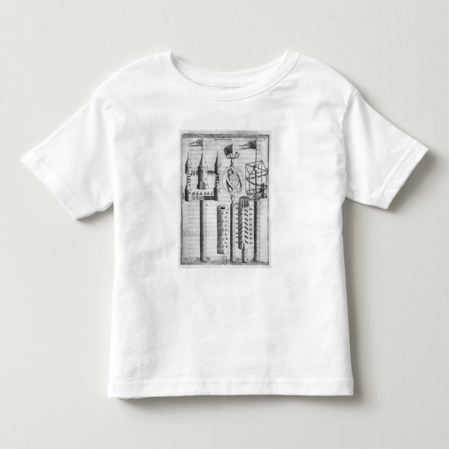 Camiseta Infantil Como ajustar fogos-de-artifício (Frente)