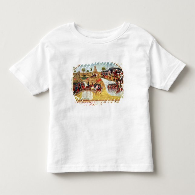 Camiseta Infantil Como Alexander o excelente cruzou o Tigris (Frente)