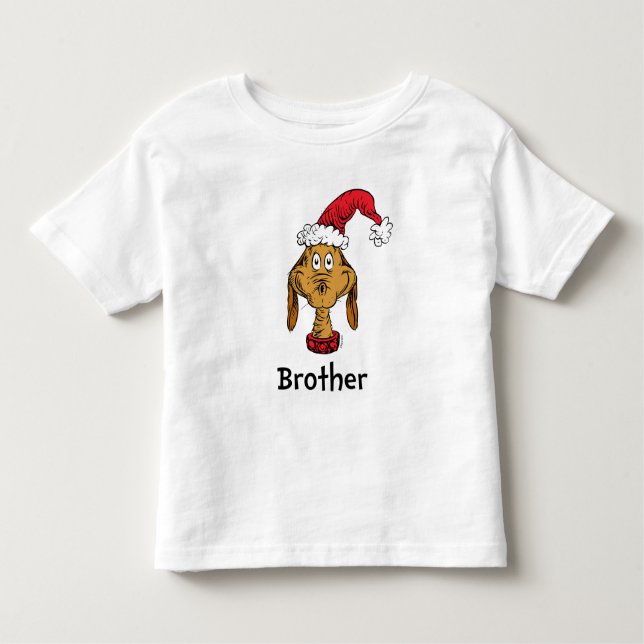 Camiseta Infantil Como o Grinch Roubou o Natal | Irmão Grinch (Frente)