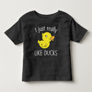 Camiseta Infantil Como Patos Engraçados Pato Por Aí