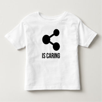 Camiseta Infantil Compartilhar está importando-se o t-shirt