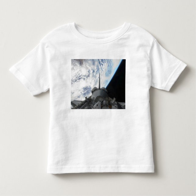 Camiseta Infantil Compartimento de carga 2 do Endeavor do Endeavor d (Frente)