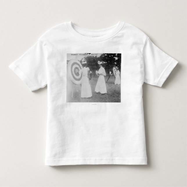 Camiseta Infantil Competiam do tiro ao arco em Boston, fotografia (Frente)