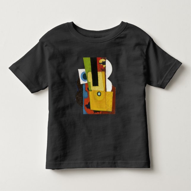 Camiseta Infantil Composição com guitarra Amadeo de Souza-Cardoso (Frente)