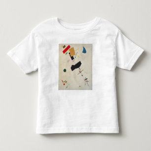 Camiseta Infantil Composição No.56 de Suprematist, 1936