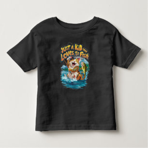 Camiseta Infantil Compras Sussuras: Uma Delícia Para Pescadores Feli