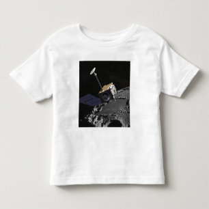 Camiseta Infantil Conceito do artista do reconhecimento lunar Orbi